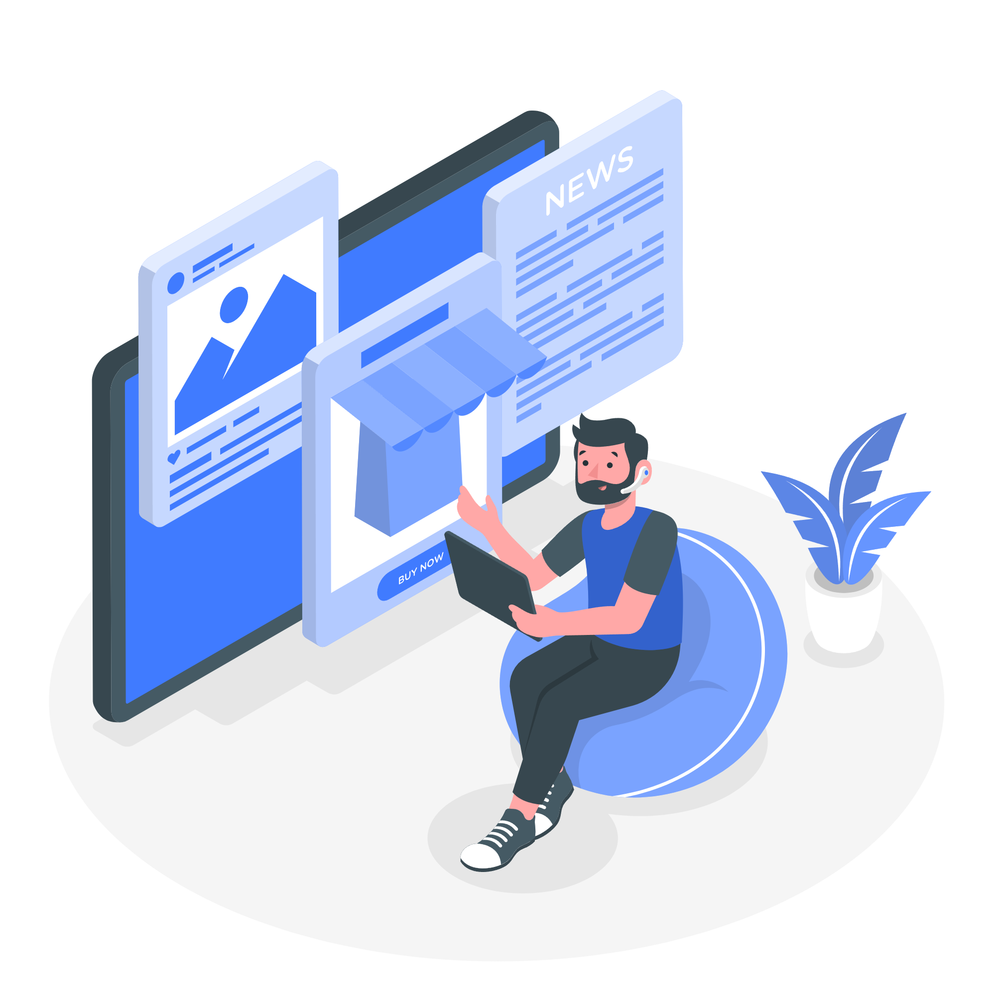 Publish Illustration